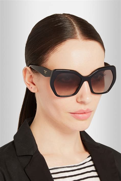 black prada frames|prada black frame sunglasses.